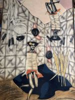 IMOF Gérard (1940) « Marée haute « Grand tableau